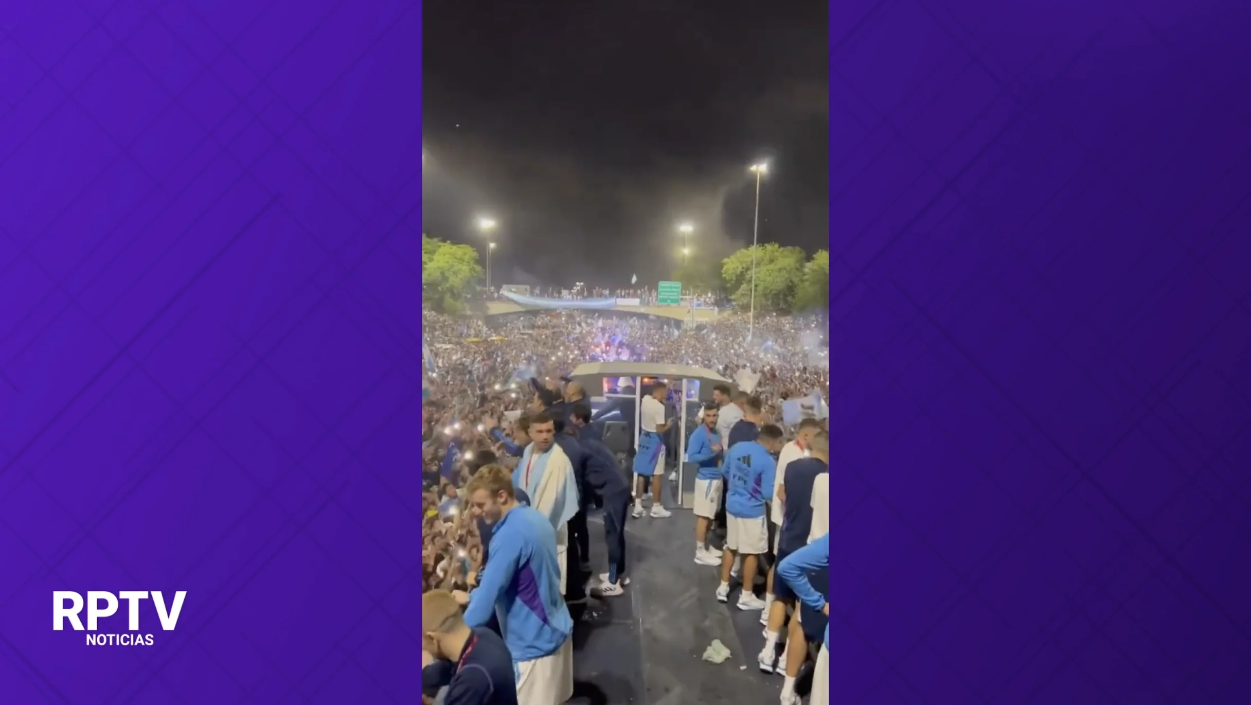 Argentina y Messi celebran el título de la Copa del Mundo en Buenos Aires 
