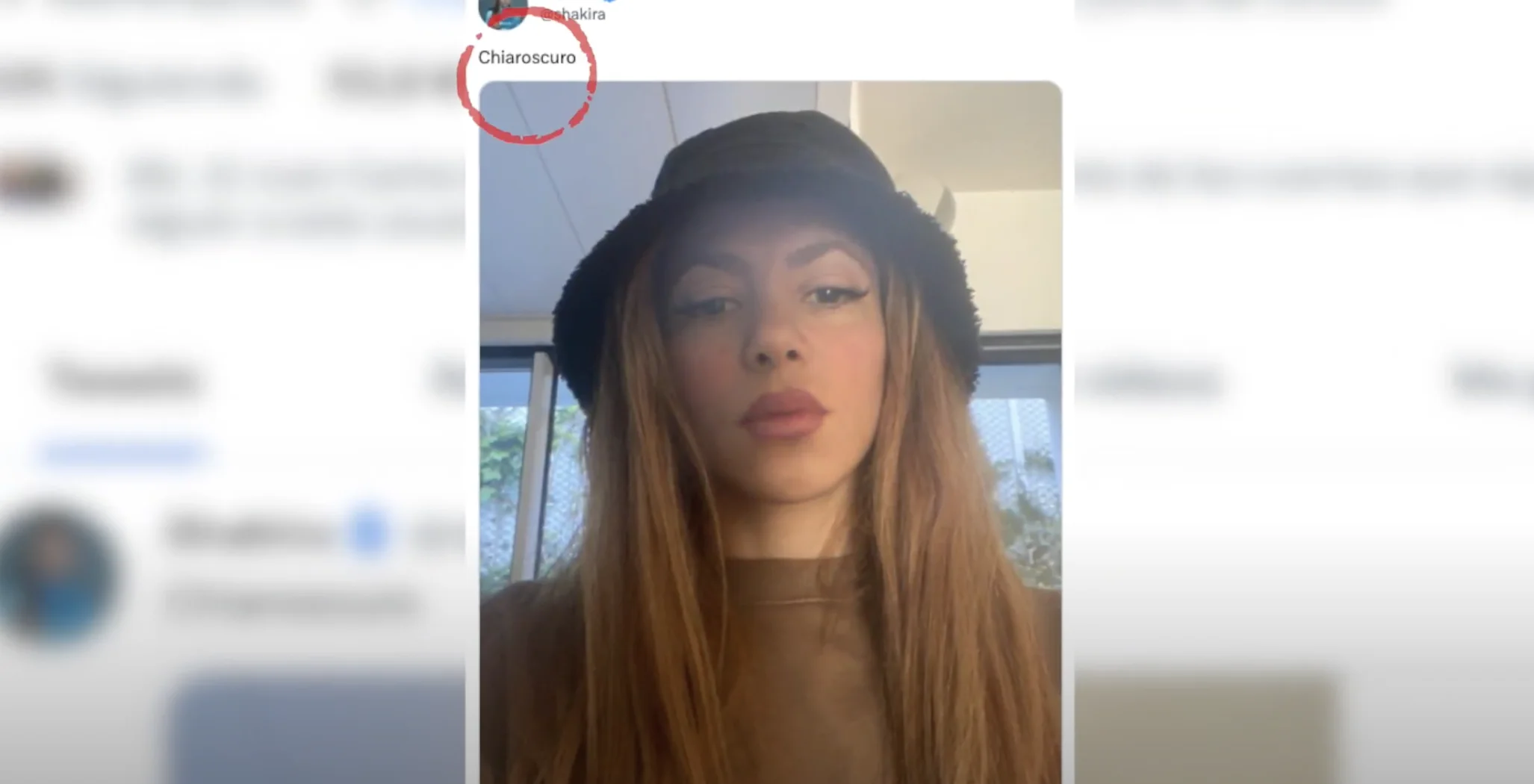 Shakira le envió un mensaje directo a Clara Chía