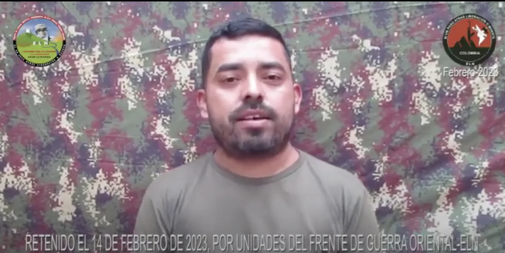 ELN libera al sargento Libey Danilo Bravo que tenía secuestrado desde el 14 de febrero 