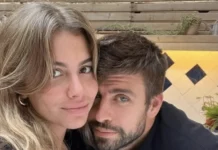 Foto redes sociales Piqué y Clara Chía