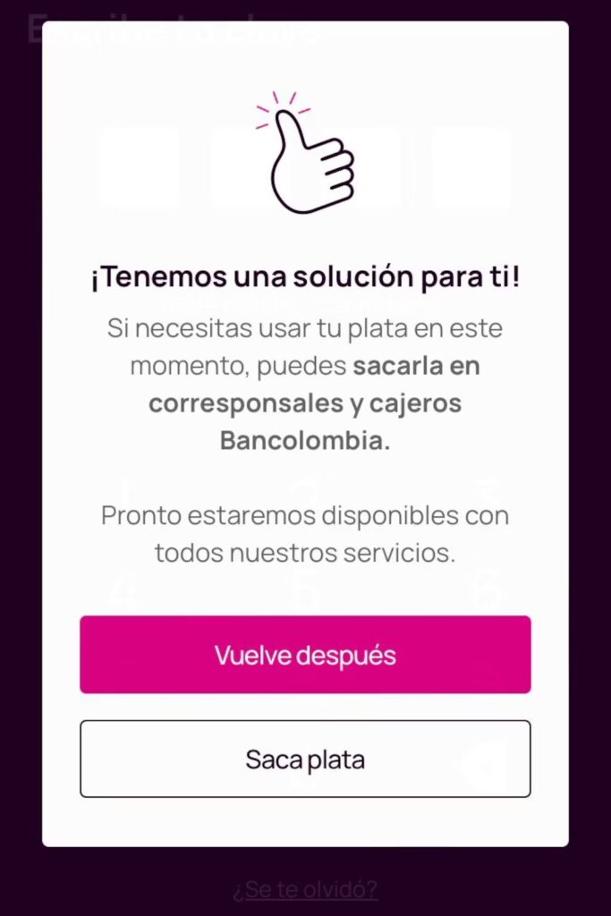 Los usuarios de la plataforma se quejaron en redes sociales por no poder disponer de su dinero por este medio desde el jueves 10 de octubre, en horas de la noche