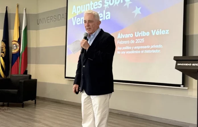 Fotografía tomada de la cuenta de X del expresidente Álvaro Uribe.