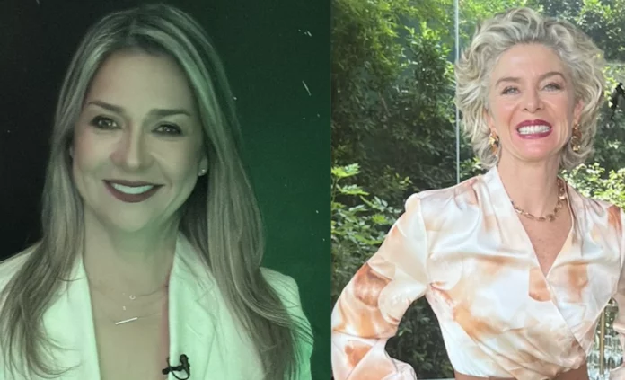 Vicky Dávila y Margarita Rosa de Francisco